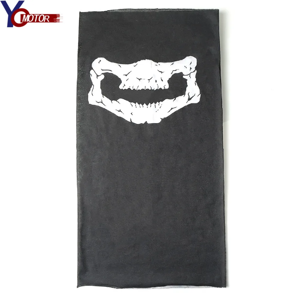 Велосипедная Бандана с черепом мотоциклетный шарф маска для лица лыжные