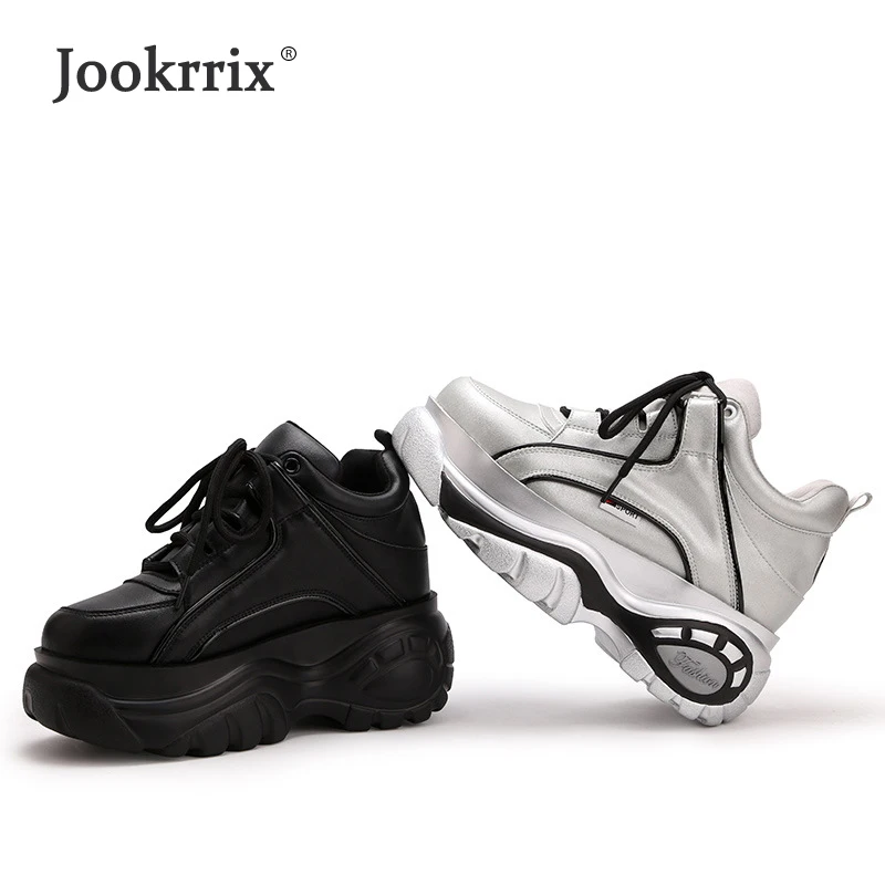 Jookrrix распродажа Белая обувь женские брендовые кроссовки на платформе женская