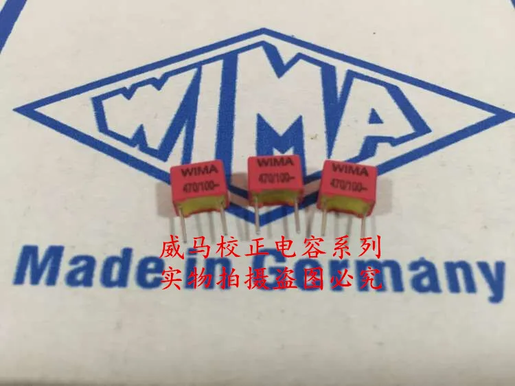 2020 hot sale 10pcs/20pcs Germany WIMA capacitor FKP2 100V470PF 100V471 P: 5mm spot Audio capacitor free shipping