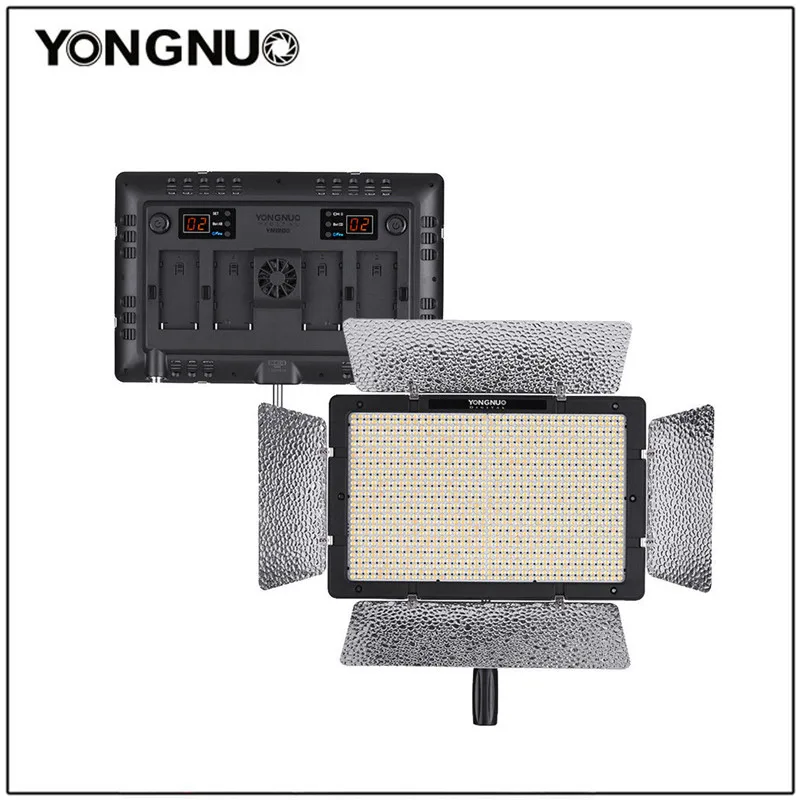 YONGNUO YN1200 Pro светодиодный студийный свет для видео с 3200 k-5500 k Регулируемая Цветовая температура для зеркальных камер Видеокамеры