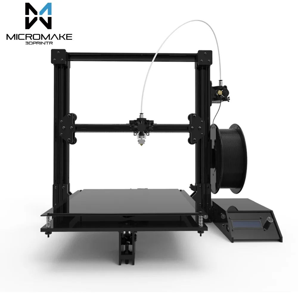 Micromake 3d принтер Micromake C1 с h-ботом XZ структура большой размер печати 245*245*260 мм DIY комплект