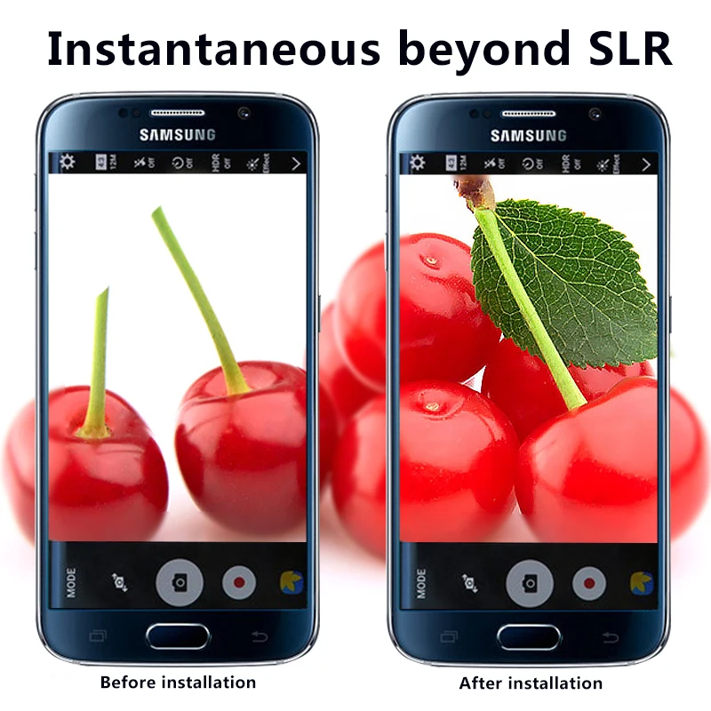 Защитная пленка для задней камеры 2.5D из закаленного стекла Samsung S6 5 1 &quot