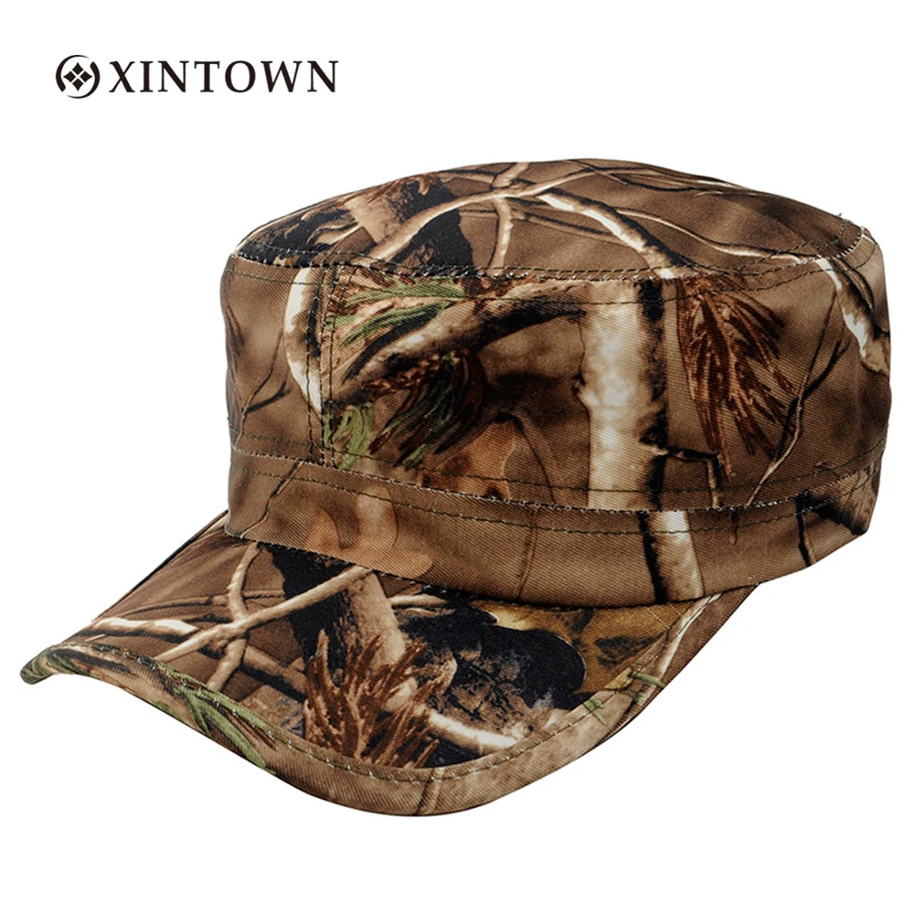 

Outdoor Woodland Camouflage Cap Adjustable Tactical Waterproof Quick Dry Cap Hat Airsoft Hunting Hiking Mens Tactical Hats