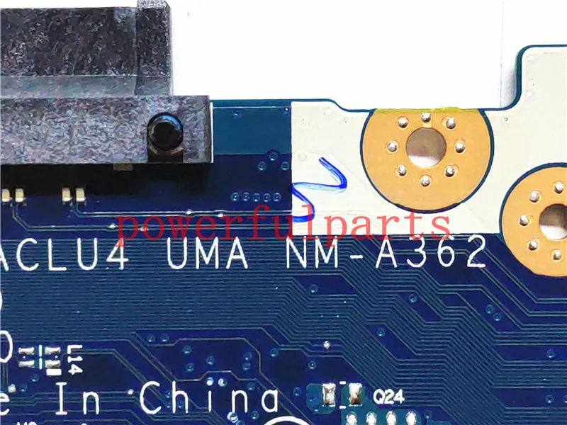 Материнская плата для ноутбука Lenovo G50 80 NM A362 с celeron cpu бортовой полностью