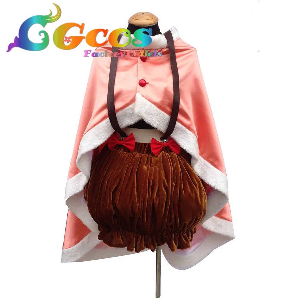 CGCOS Бесплатная доставка Косплей Костюм Puella Magi Madoka Magica Momoe Nagisa Розничная/оптовая