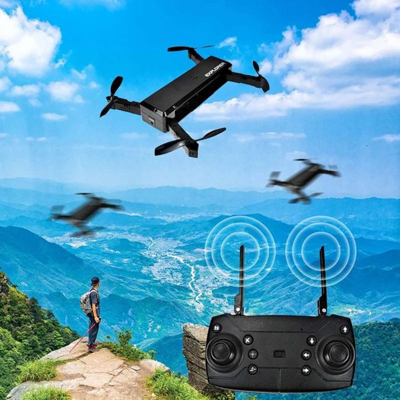 2019 новый экзотический складной Дрон четырехосевой летательный мини с HD Wi Fi