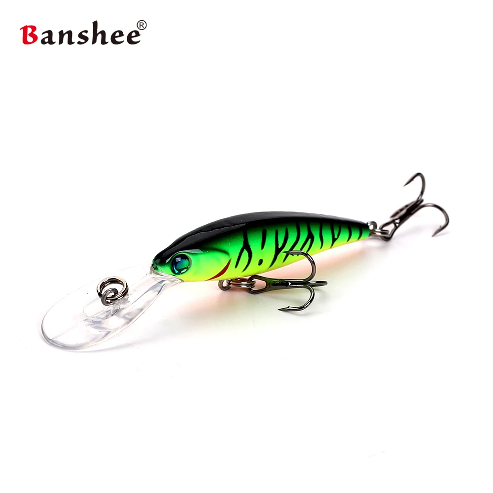Banshee 6 шт./лот 50 мм 3,5 г 3D воблер с глазками бас маленькая приманка CDNA2 кренкбейт бас плавающий Джеркбейт гольян жесткая искусственная приманка