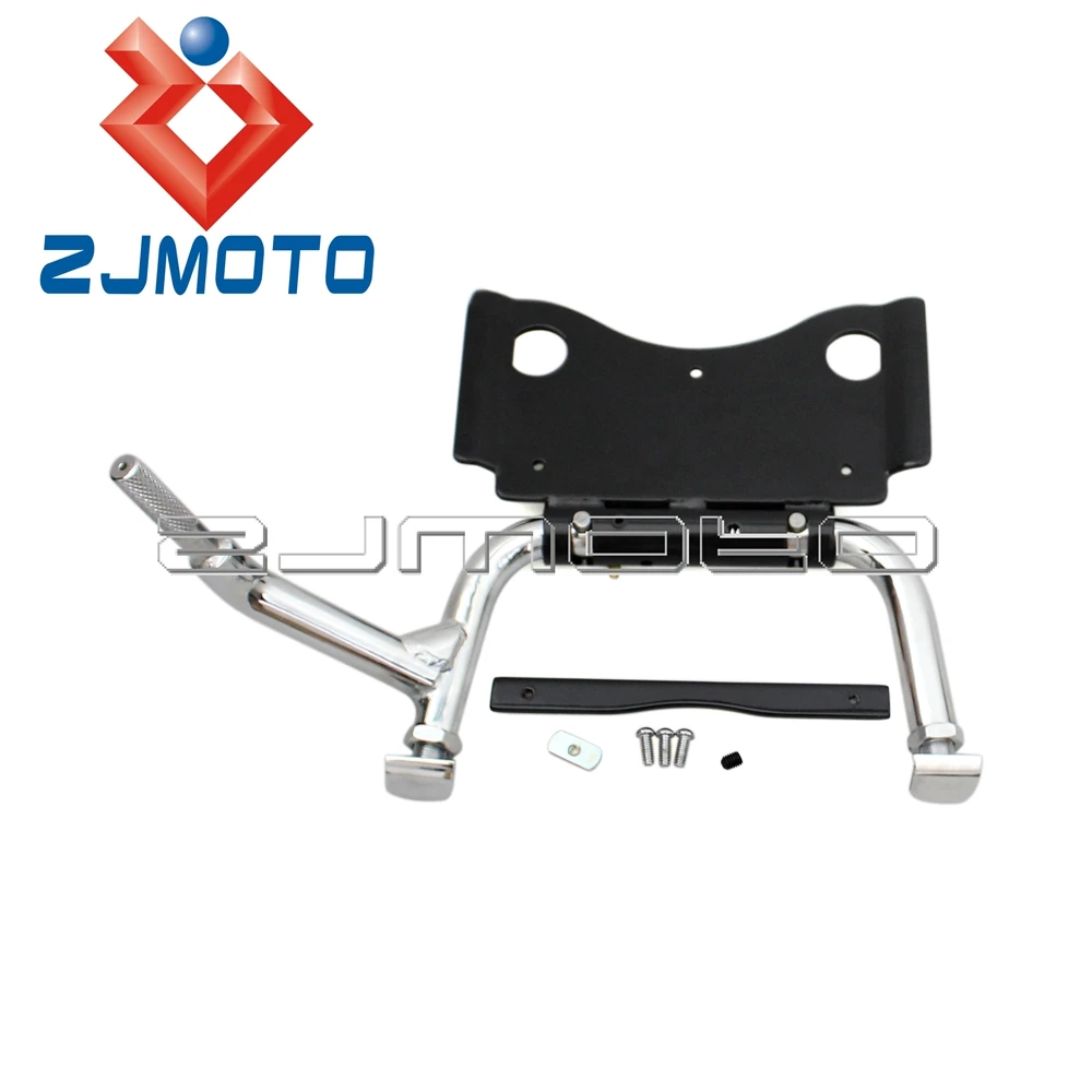 Steel Adjustable Center Stand For Harley Electra Glide Road King Street 09-Later Motorcycle Accessories Hardware Kit | Автомобили и