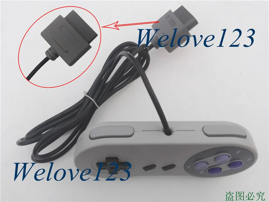 For SNES Controller Gamepad Joystick for Nintendo Console Grey 16 Bit Game Gaming | Электроника