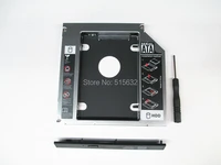 new 12 7mm 2nd hdd ssd hard drive disk caddy adapter bay slot for hp probook 4530s sata