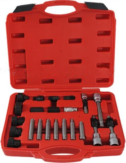 Hot Sale Professional 23Pc alternator freewheel pulley installation removal tool Automotive Tools repair tools |