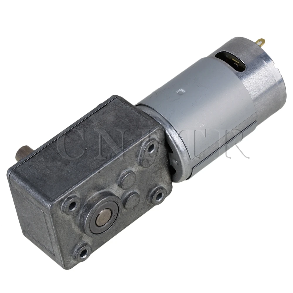 CNBTR DC 12 V 7RPM низкая скорость Электрический DC червячный мотор-редуктор высокой мощности WGM-555