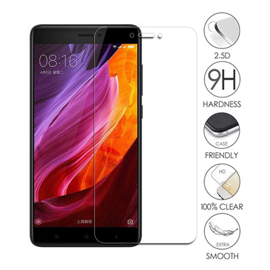 Для Redmi 4X закаленное стекло для Xiaomi Xiami Xaomi Xiomi Note 4 4A 5A 3 2 Pro Чехол с защитной пленкой