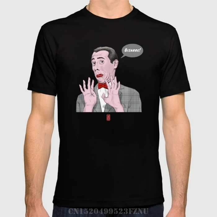 Летняя скидка мужские футболки Pee Wee Herman #1 Короткие хлопковые Homme Костюмы | Мужская