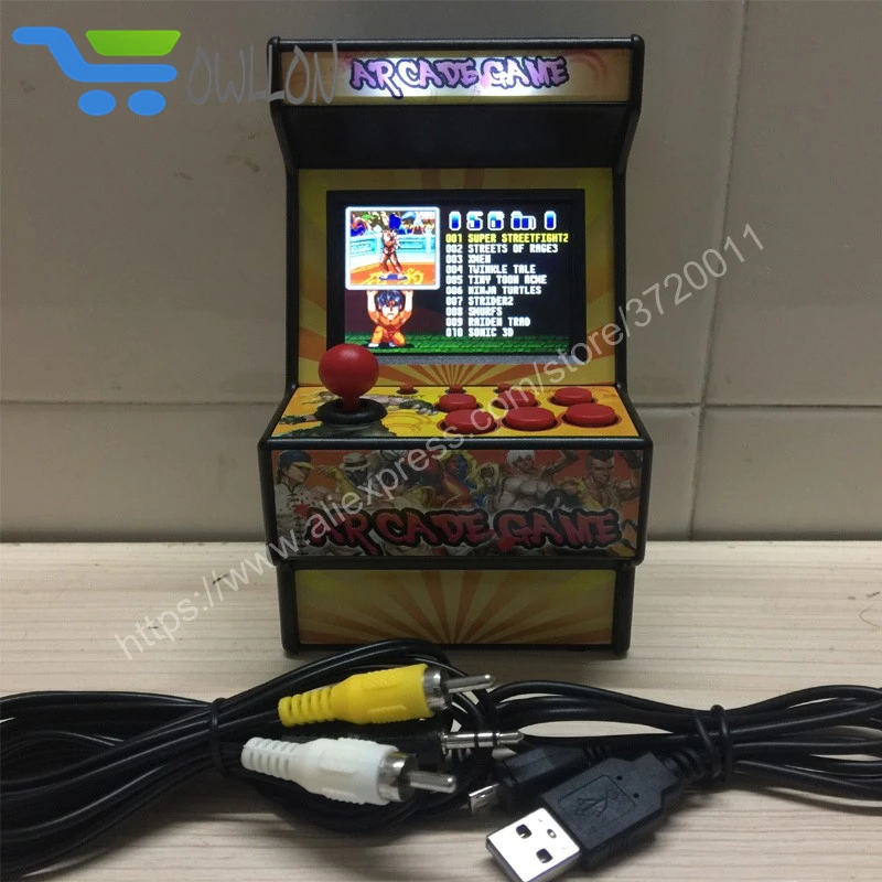 16 бит аркадная видео игровая консоль Поддержка AV out встроенный в 156 игр для sega