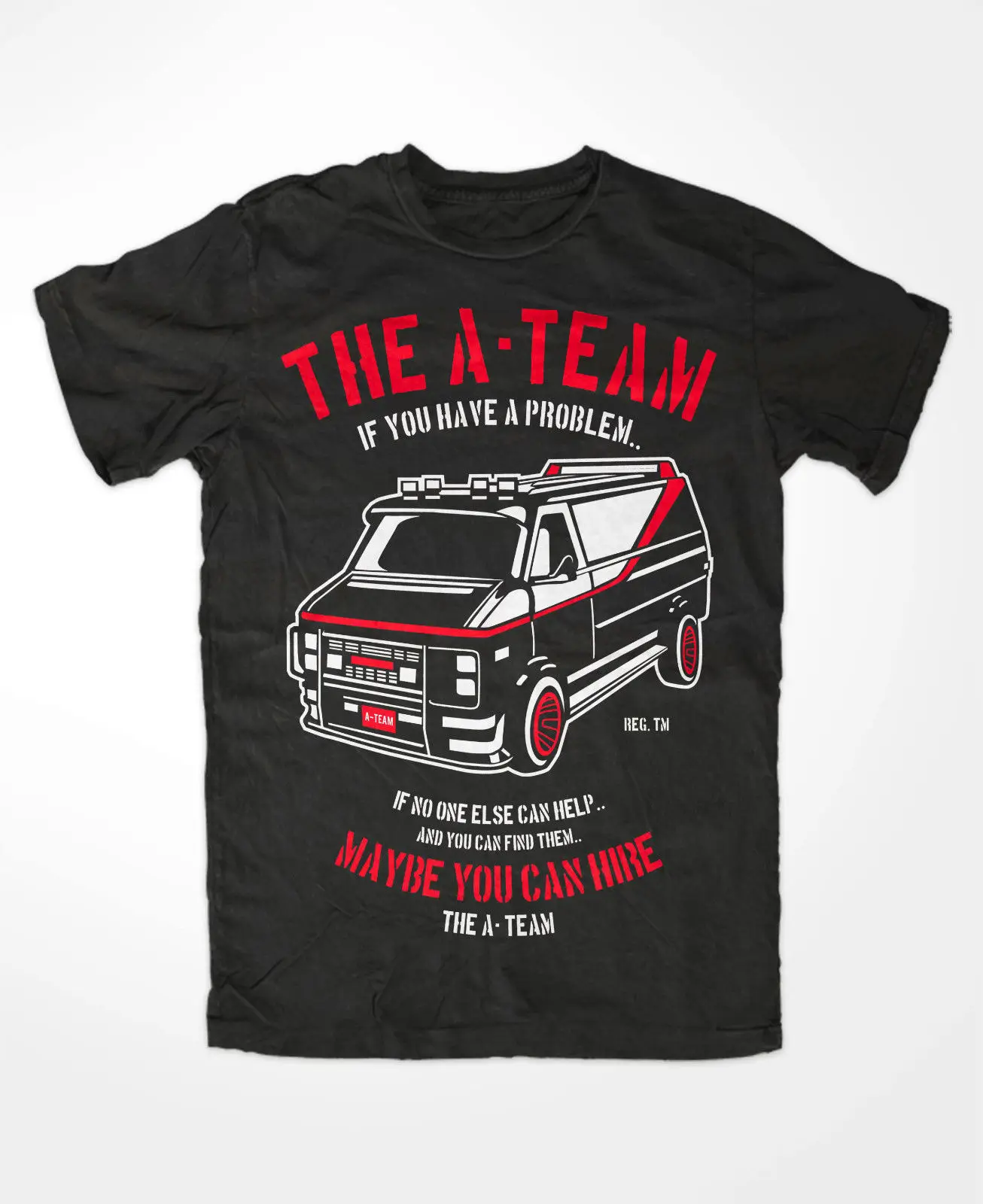 

2019 A-TEAM Auto Car T-Shirt FUN Film