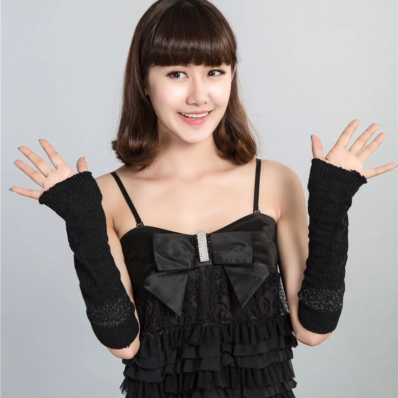 2018 Новое поступление длинные перчатки для похудения без пальцев летние