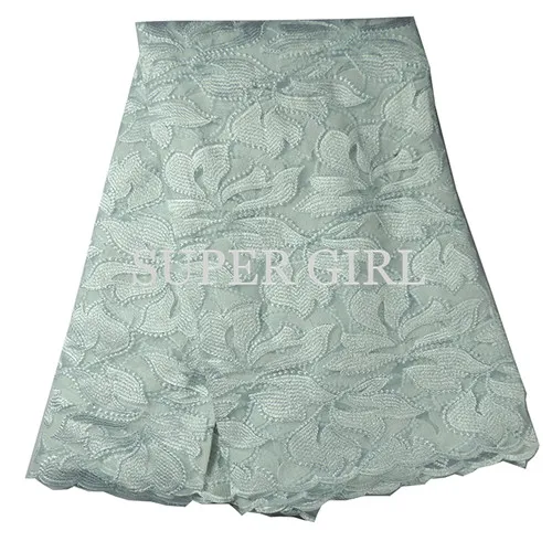 Новейшие зеленые Африканский французский Кружево Ткань Высокое качество гипюр