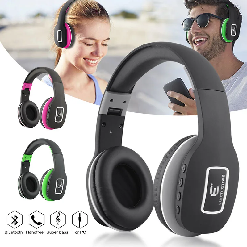 Высококачественные беспроводные bluetooth-наушники с микрофоном Монитор с активным шумоподавлением Беспроводная гарнитура для музыки и телефонов