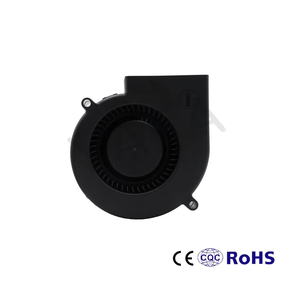 97*97 * 33mm12V dc 9733 вентилятор 3500 об/мин центробежный 2 pin воздуходувка|Вентиляторы| |