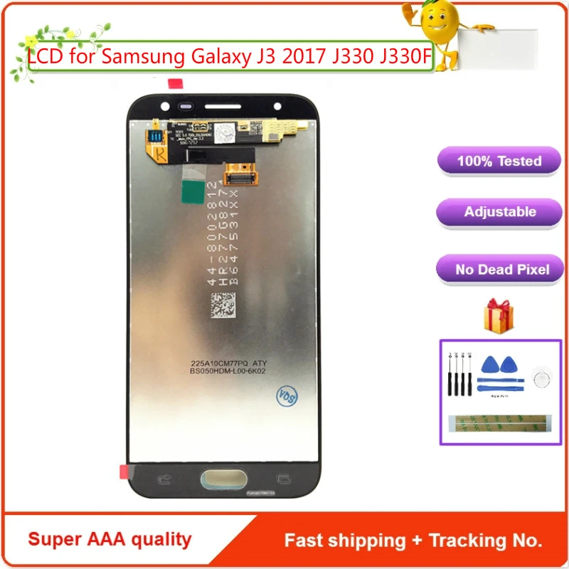 Сменный ЖК дисплей для Samsung Galaxy J3 2017 J330 J330F сенсорный экран с цифровым