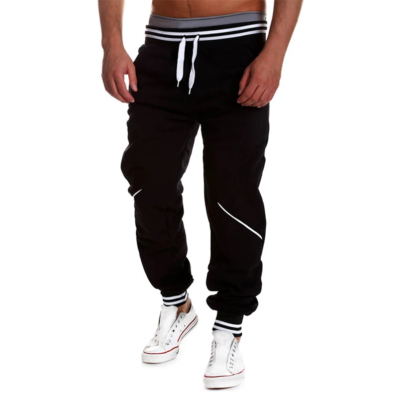 2017 Горячие мужские джоггеры спортивная одежда повседневные свободные длинные
