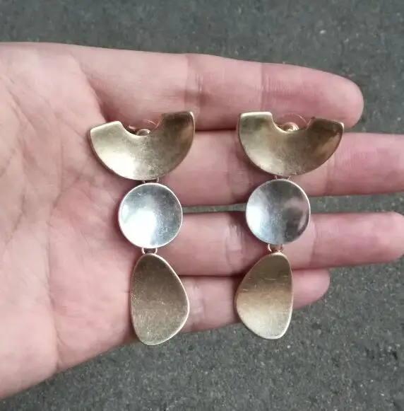Вечный чудо-глэм Ретро geo fringe серьги гвоздики вечерние bijoux Топ аккуратный для платья подиума Дизайнер Удивительный подарок Поп редкий 3562