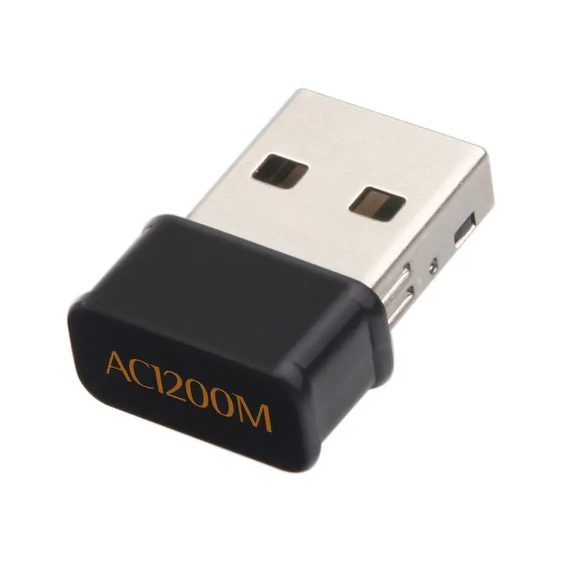Мини USB Wifi адаптер 1200 Мбит/с двухдиапазонный 2 4 ГГц/5 8 ГГц беспроводной/Wi-Fi AC для