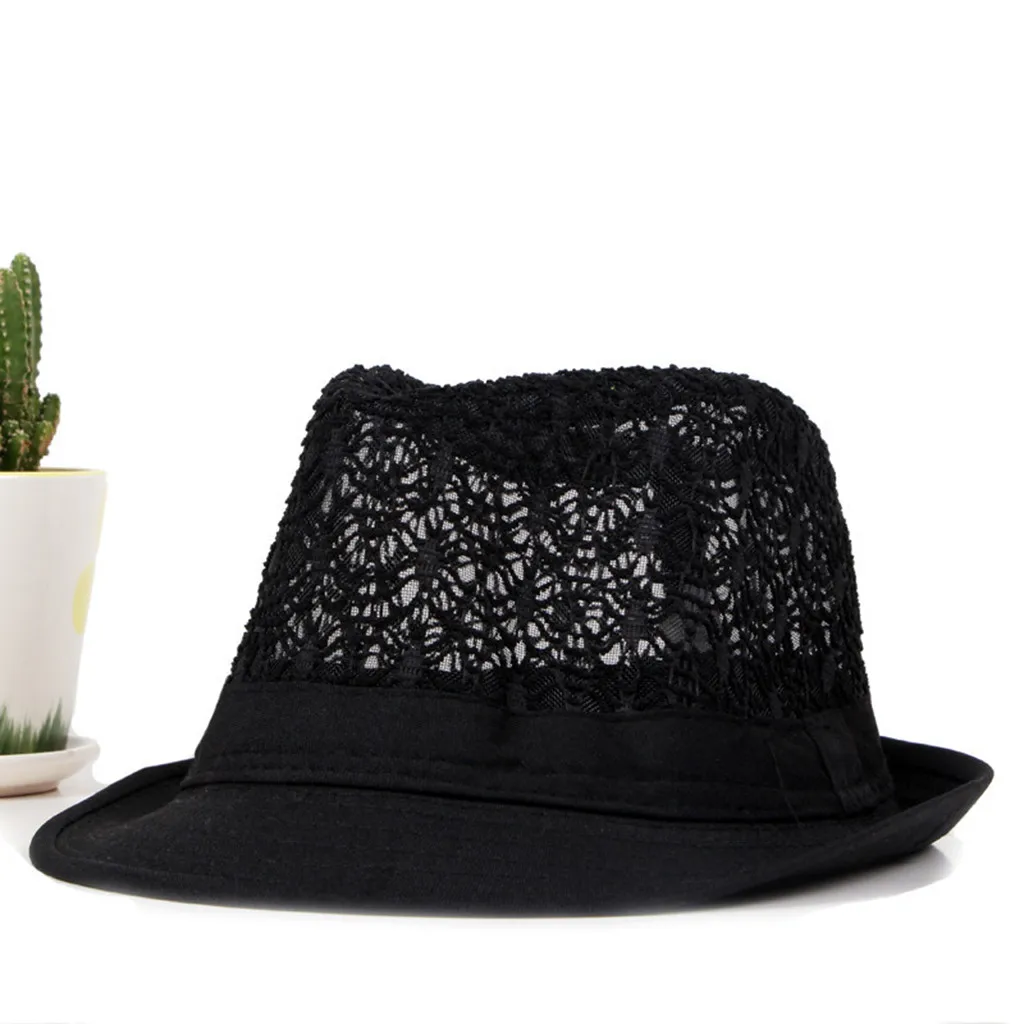 Harajuku складываемая дышащая летняя пляжная шляпа от солнца кубинская Trilby для