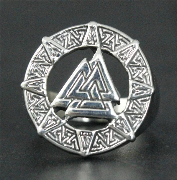 Прямая поставка Размер 7 ~ 14 модное крутое волшебное кольцо из нержавеющей стали