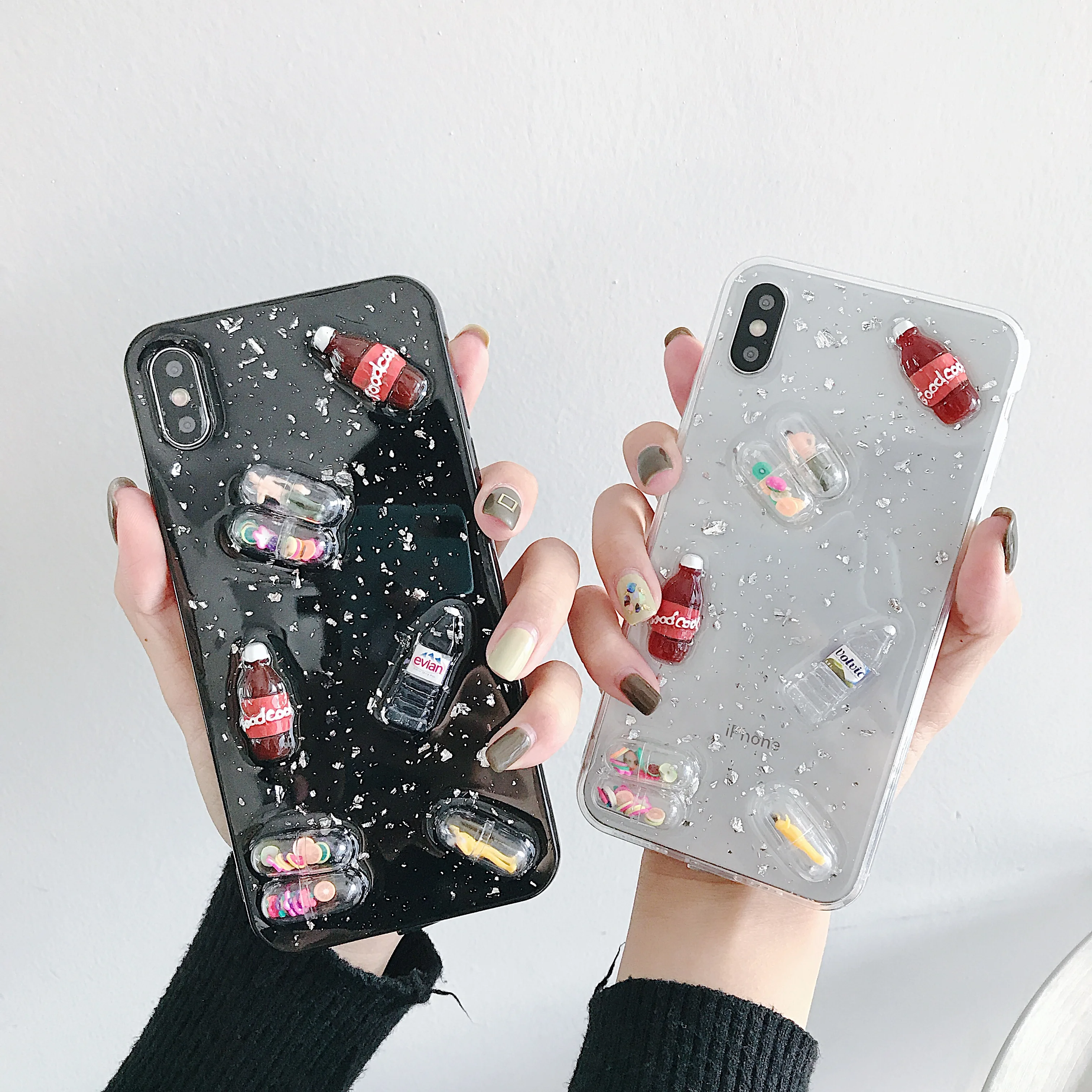 PIXIU 3D Кока злодей чехол для iPhone 7 8 6 6S Plus X XS XR Max Bling Высокое качество ТПУ задняя