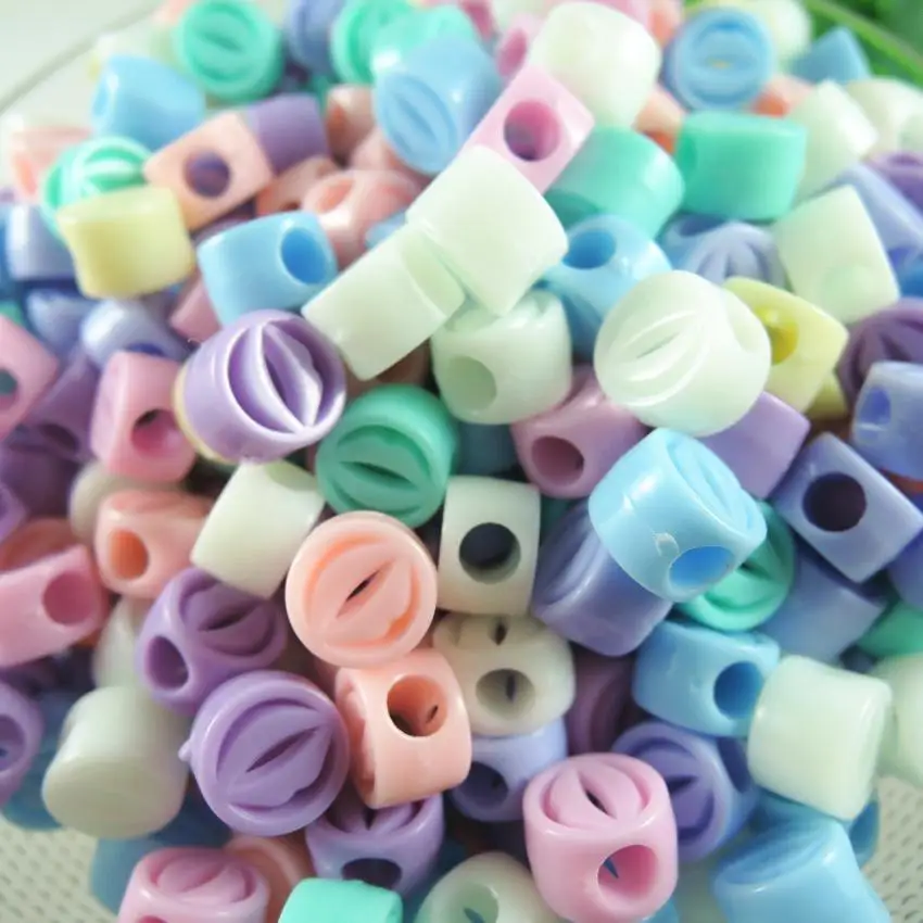 Акриловые бусины россыпью в форме губ 10 х10х7 мм отверстие: 4 разные цвета для