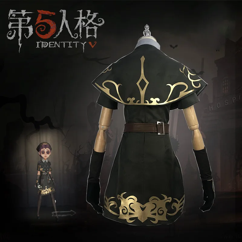 Игра идентичность V Косплей Костюм пятая личность доктор Эмили племянник