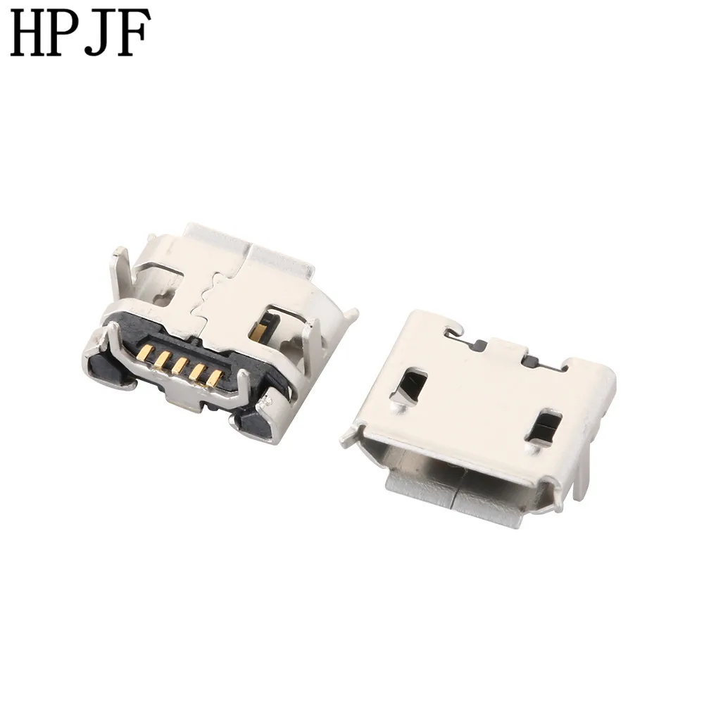 10 шт. Micro USB 5P 5 контактный разъем хвостовой для зарядки mini USB|usb connector|usb micro connectorusb