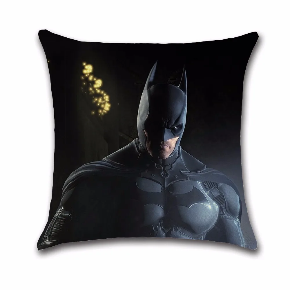 Супер герой Бэтмен черный рыцарь украшение наволочка чехол для дивана кресла