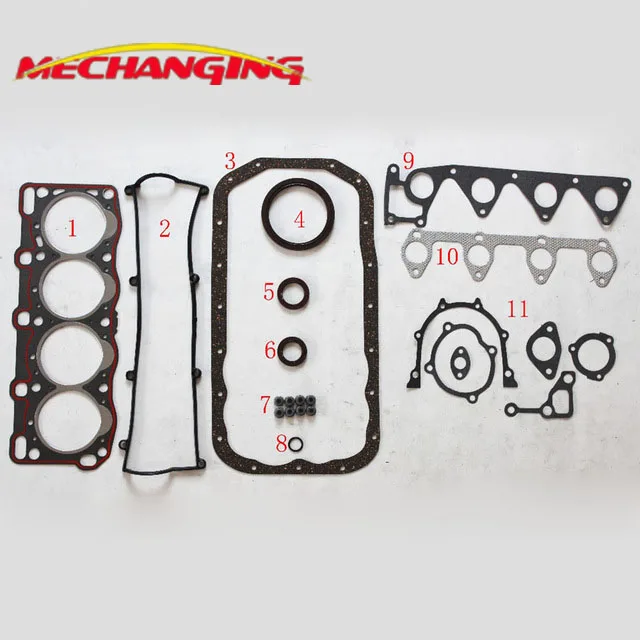 RF R2 для MAZDA E2000 B2000 626 CAPELLA ROCSTA 2.0L детали двигателя уплотнительная прокладка полный