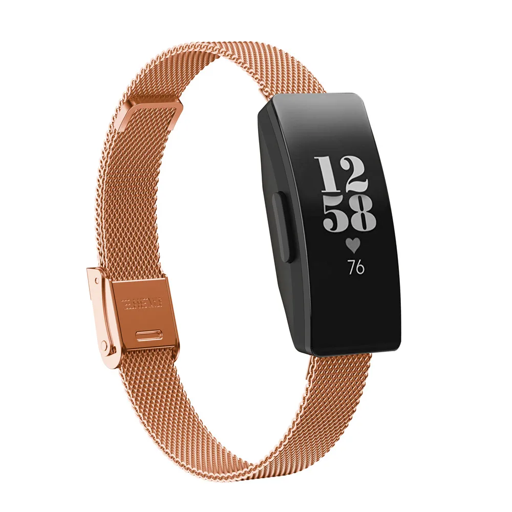 Новый ремешок на запястье Миланская петля с пряжкой сменный для часов Fitbit Inspire HR