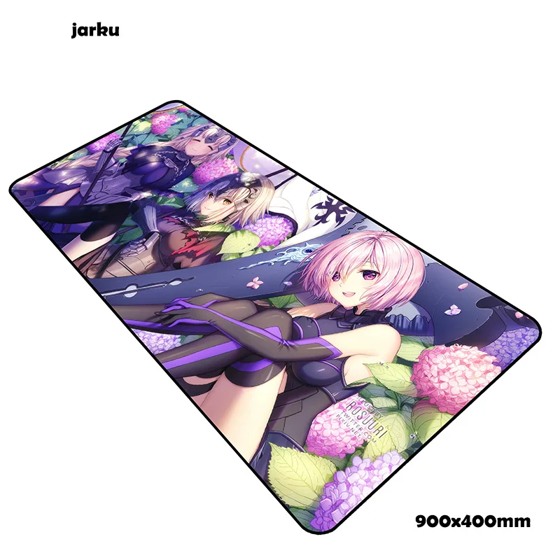 size 900x400x2mm Fate grand order коврик для мыши 900x400 мм коврики для мыши Аниме игровой коврик для мыши геймер подставка для запястья персонализированные коврики для мыши Клавиатура ПК коврик - Цвет: size 900x400x2mm
