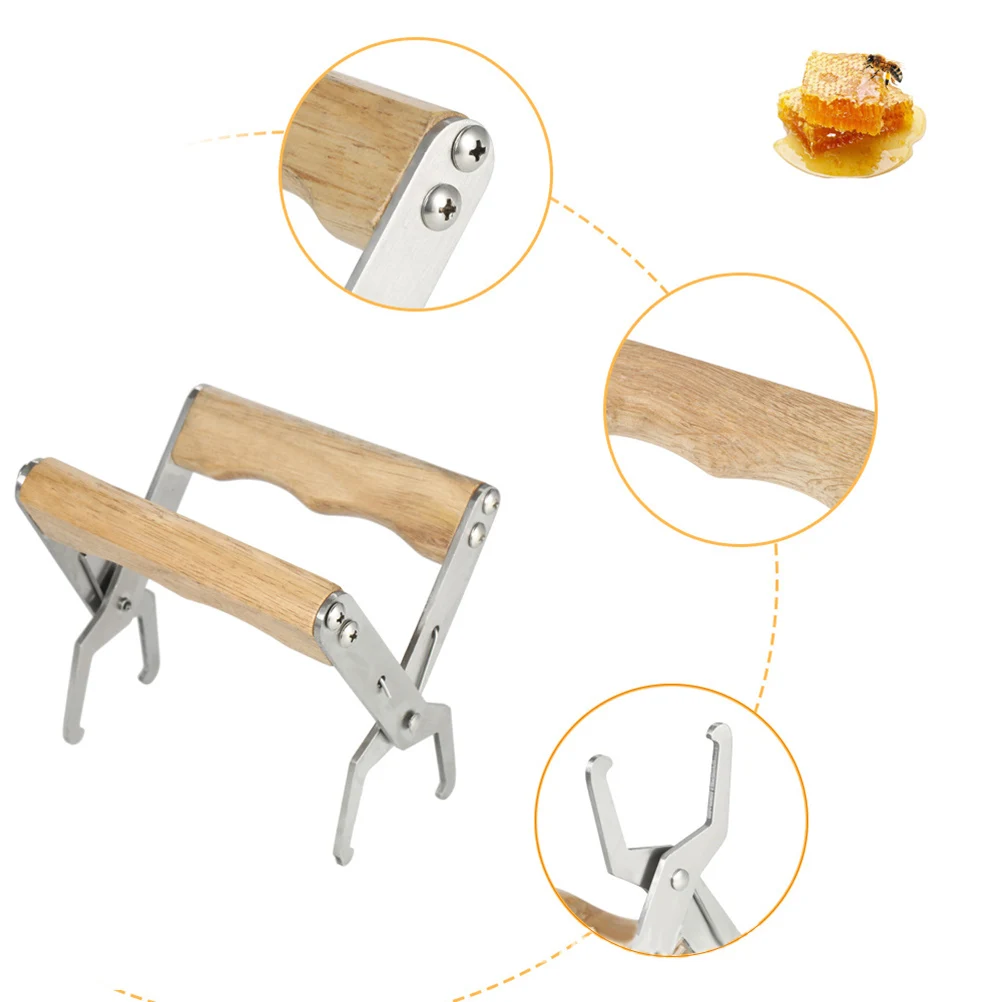 Рама из нержавеющей стали Gripper Beehive Frame Grip Protect Bee Sting Capture для