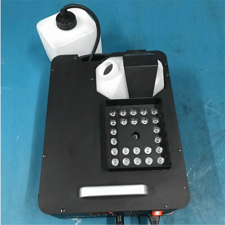 1 шт./лот 1500 Вт дымовая машина dmx512 светодиодная противотуманная 24*9 сценическая RGB