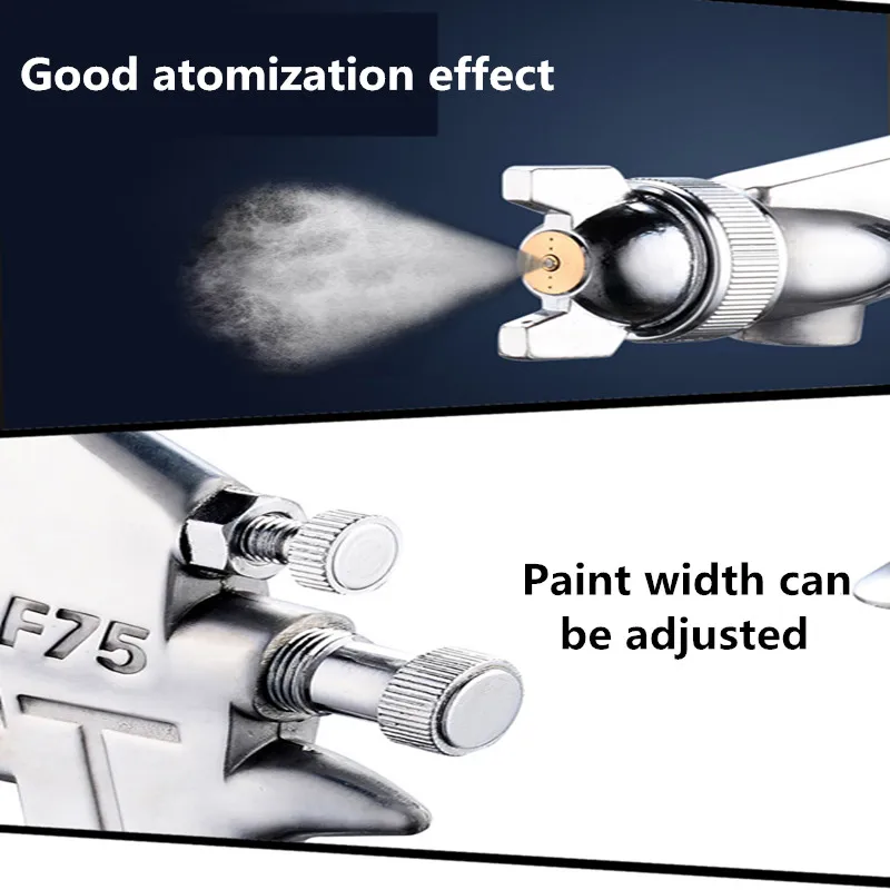 Автомобильный Профессиональный распылитель F75 пневматический 400 мл Аэрограф из