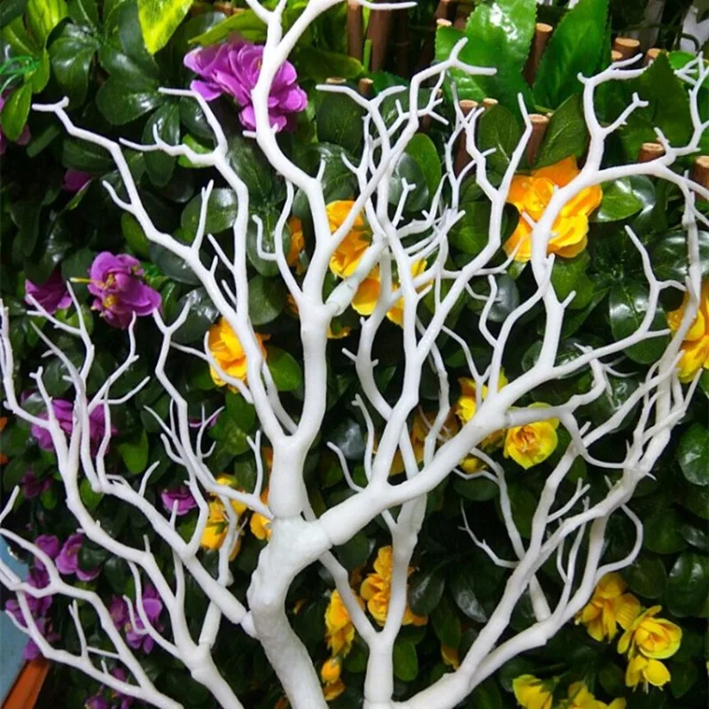 New Arrival Wedding Props Decorations White Coral Tree Branches Ornament Centerpiece DIY Road Leads 10pcs/lot | Дом и сад