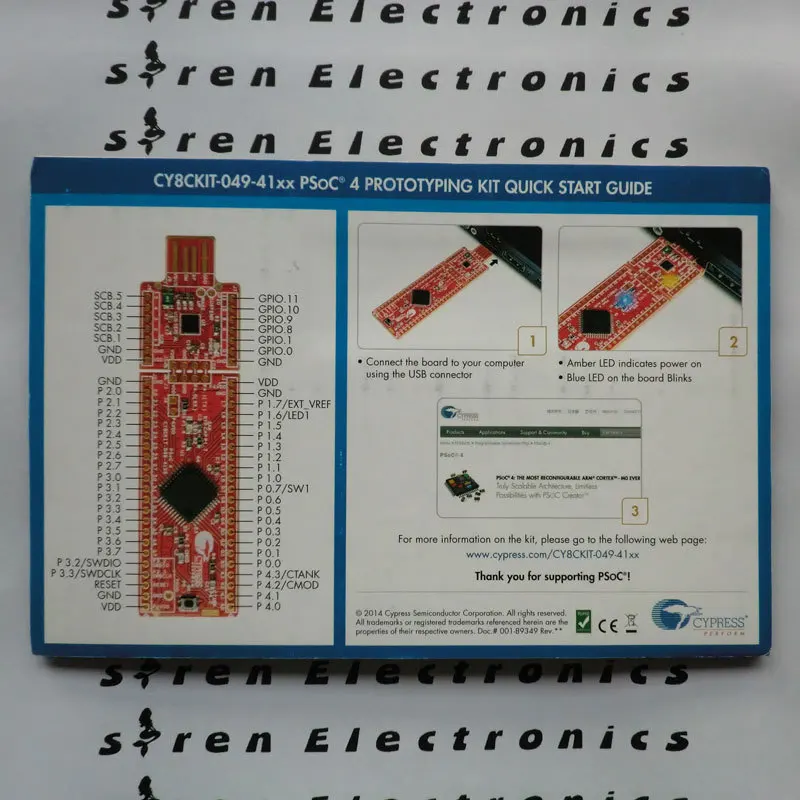 3 шт. макетные платы и наборы для моделей ARM PSoC 4100 CY8CKIT 049 41XX | Электронные