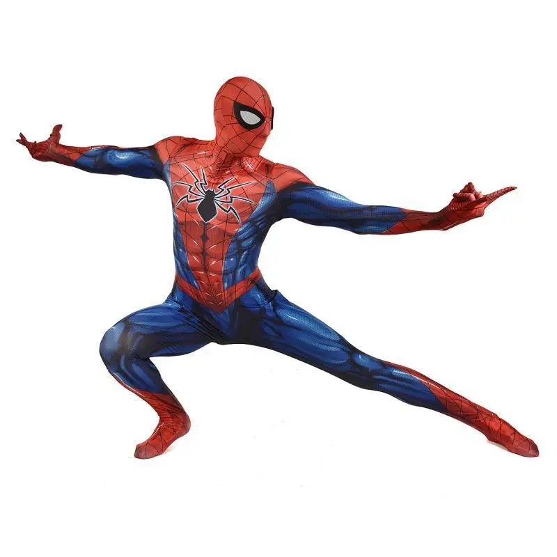 Новейшие все Новые разные костюм Человека паука спандекс зентай игры Spidey Косплей