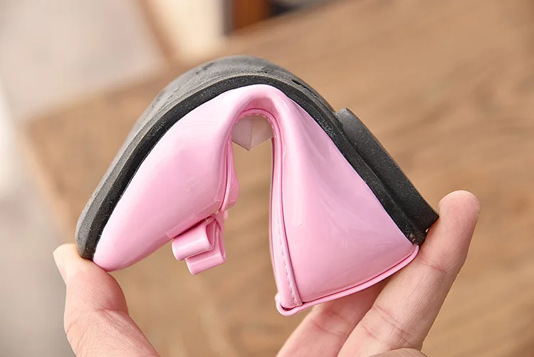 Белые вечерние туфли с бантом для девочек кожаные маленьких принцесс 1 2 3 4 5 6 7 8 9 10