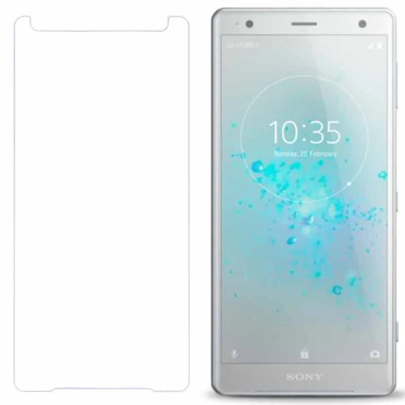 2.5D Закаленное стекло для Sony XZ2 9H Защитная пленка телефона 0 3 мм ультратонкая