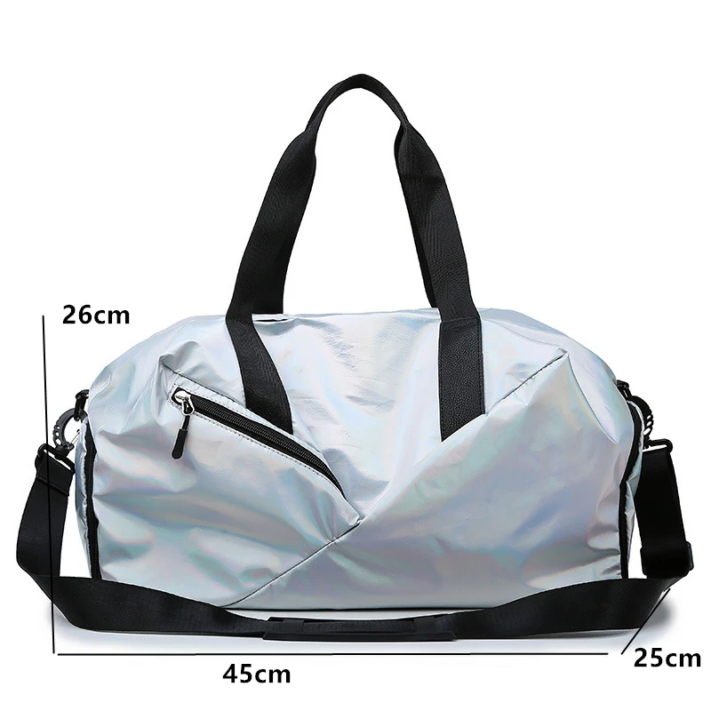 Розовая короткая дорожная сумка Oxofrd для женщин модная спортивная йоги фитнеса