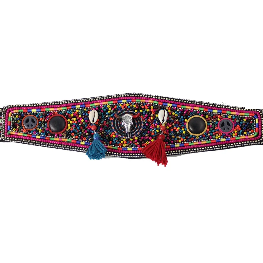 

winter new Gypsy tauren charms Ethnic style Belt Dance Body Chain Ethnic sash casual waist belt dresse Retro black leather belts