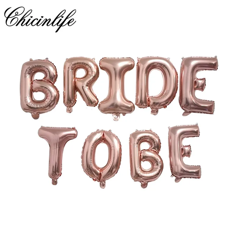 B Chicinlife, 1 набор, воздушный шар "Конфетти", для невесты, для свадьбы, девичника, девичника, вечерние украшения - Цвет: B