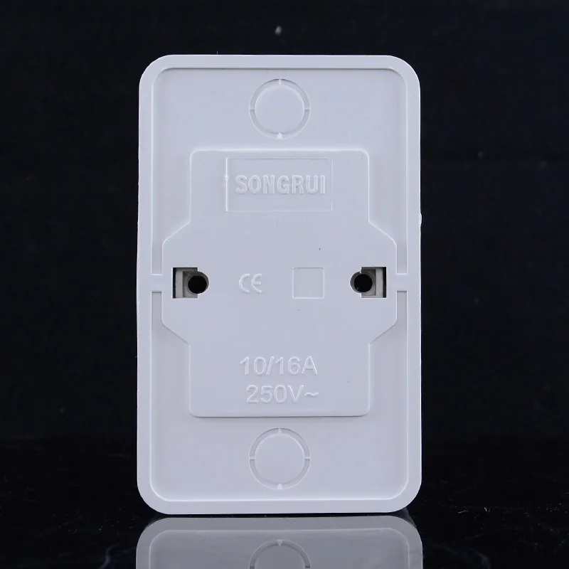 

5 Pieces Europe open box with the German standard double wall power socket 18MZDSCZ
